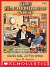 Cover image for Claudia Kishi, Live from WSTO!